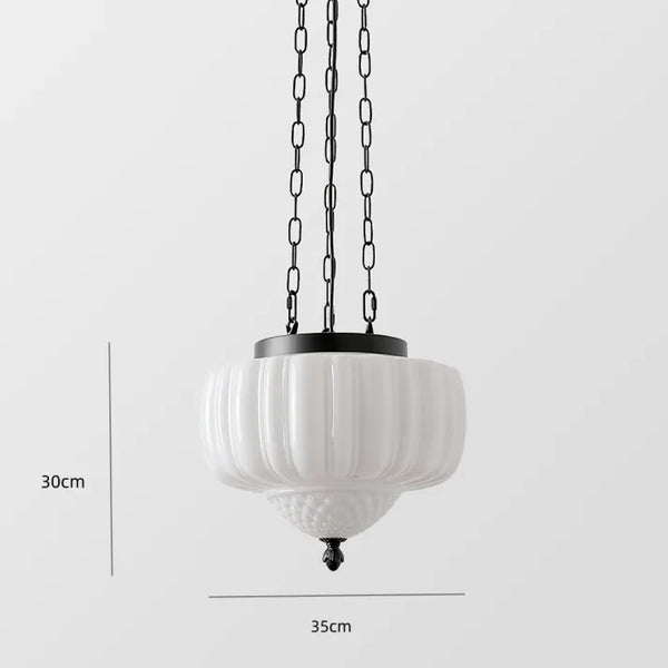 Moderne Hvid Minimalistisk Pendel