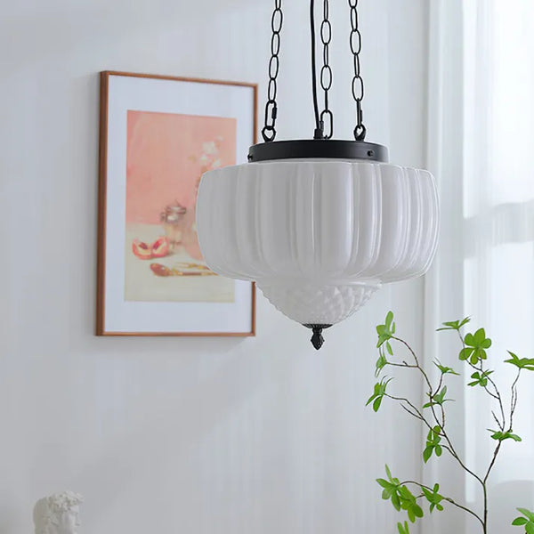 Moderne Hvid Minimalistisk Pendel