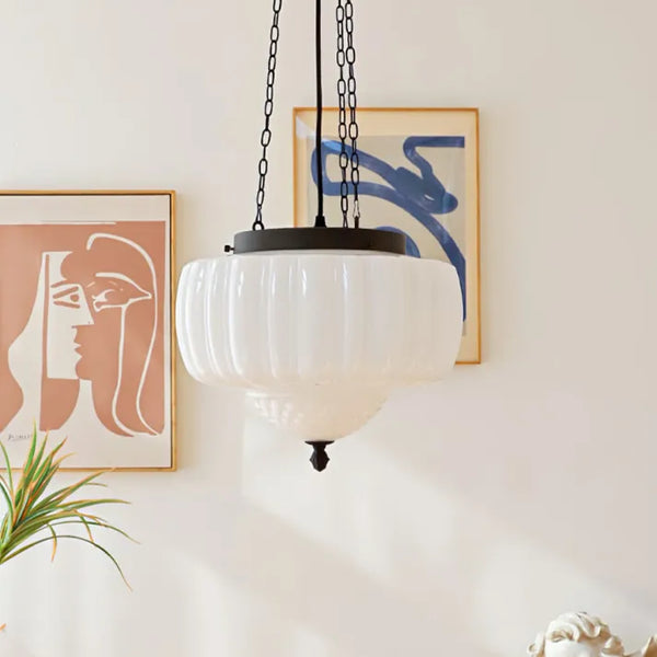 Moderne Hvid Minimalistisk Pendel
