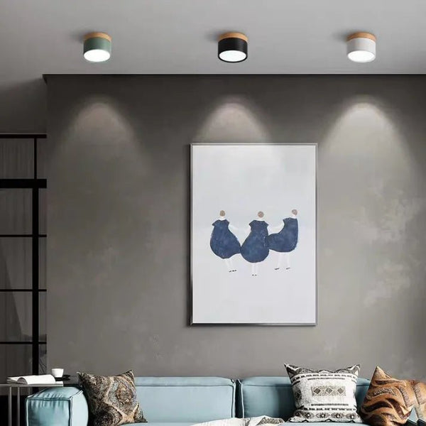 Nordic Cylinder LED Loftslamper Til Gange
