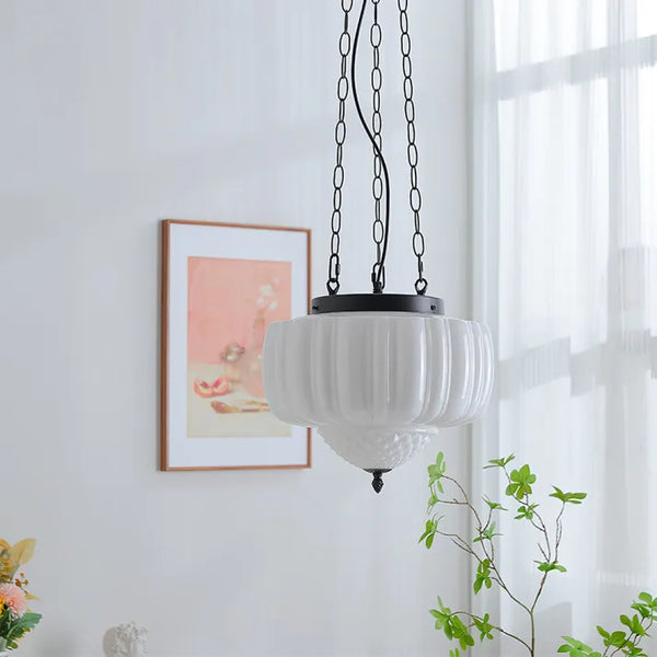 Moderne Hvid Minimalistisk Pendel