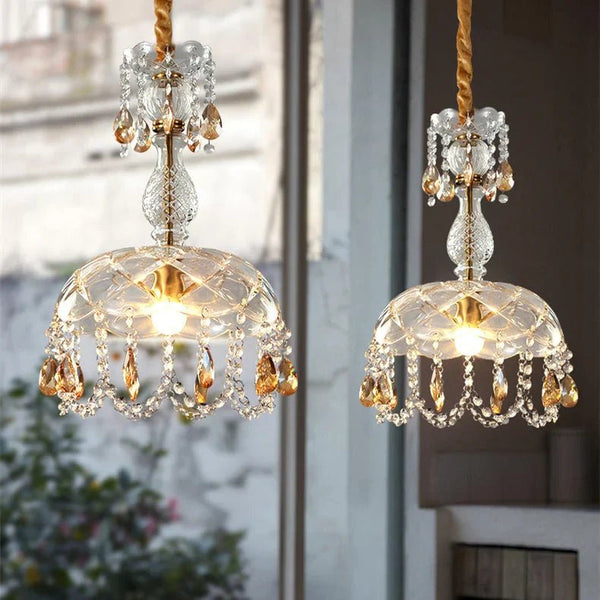 Luksus Krystal Lysekrone Design Pendel Lampe