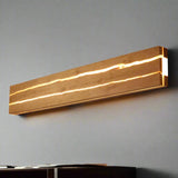 Moderne Træ Crack-Væglamper Home Decor-Væglampe