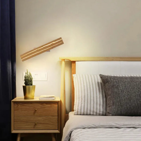Moderne Træ Crack-Væglamper Home Decor-Væglampe