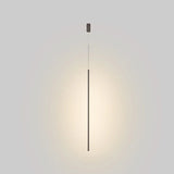 Minimalistisk Lang Led-Pendel Lavet Af Aluminium