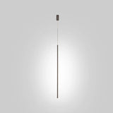 Minimalistisk Lang Led-Pendel Lavet Af Aluminium