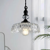 Mid Century Mini Køkken Ø Glas Pendel Lampe