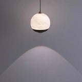 Nordisk Marmor Alabast Globe Pendel Lampe