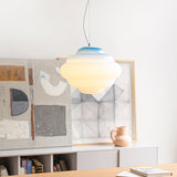 Gradient Cloudy Pendel Lampe