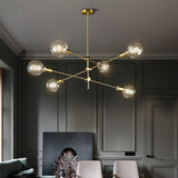 Lucca Sputnik Mid-Century Lysekrone