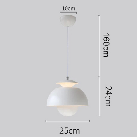 Skandinavisk Moderne Led Pendellampe