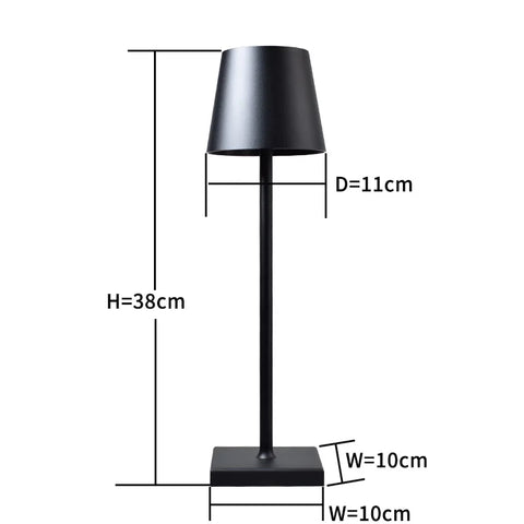 Nordiclight - Trådløs Genopladelig Bordlampe