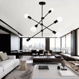 Lucca Sputnik Mid-Century Lysekrone