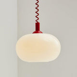 Macaron Fjer Hængende Lampe