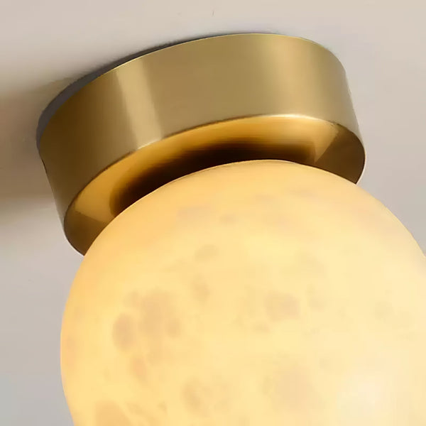 Moon Alabaster Loftslampe