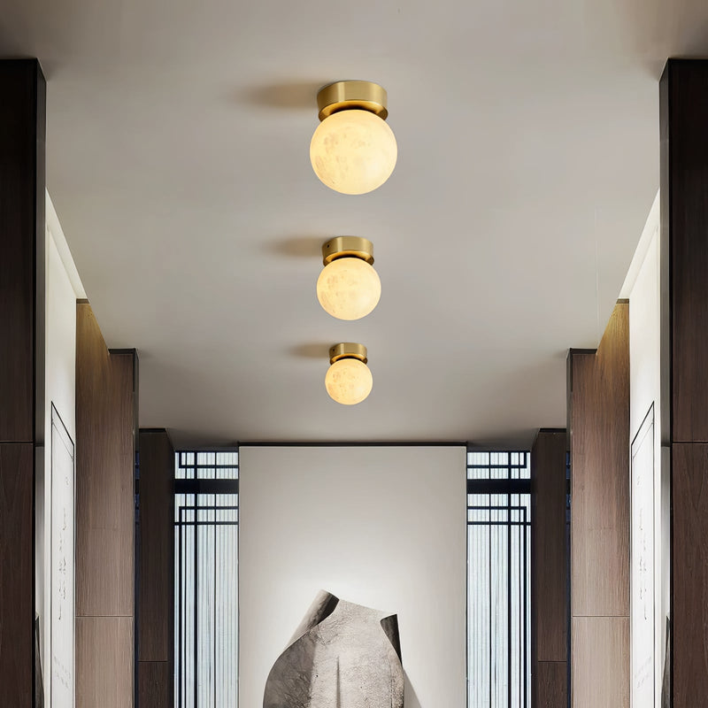 Moon Alabaster Loftslampe