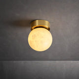 Moon Alabaster Loftslampe