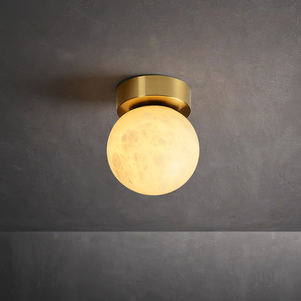 Moon Alabaster Loftslampe