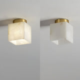 Moon Alabaster Loftslampe