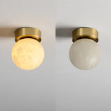 Moon Alabaster Loftslampe
