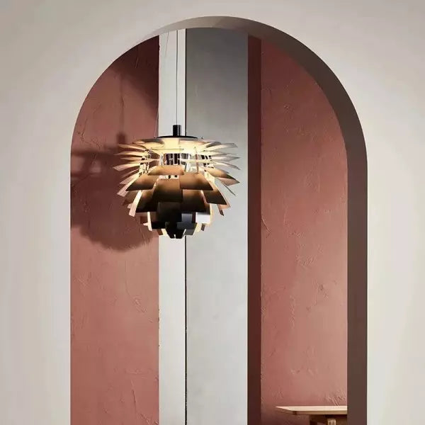 Moderne Artiskok-Pendellampe I Metal