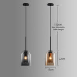 Mica Mid-Century Pendel Lamper Med Dobbelt Glas