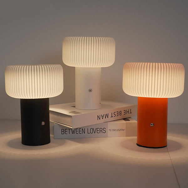 Natlys Svampebordslampe