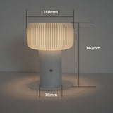 Natlys Svampebordslampe
