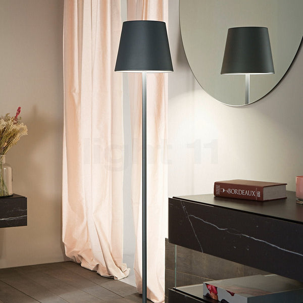 Moderne LED genopladelig gulvlampe