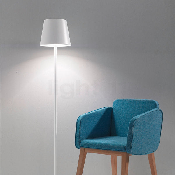 Moderne LED genopladelig gulvlampe