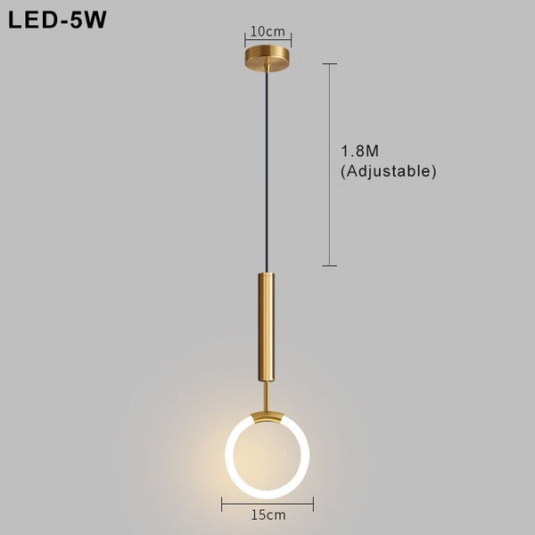 Nordisk Enkel Led-Pendel