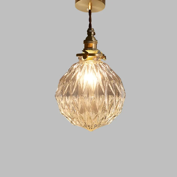 Pendellampe I Krystalglas