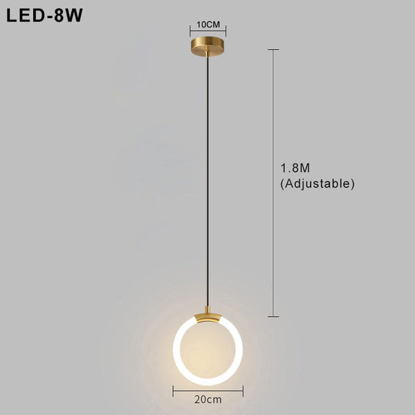 Nordisk Enkel Led-Pendel